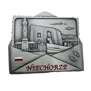 Poland Fridge Magnet Travel Tourist‎ Souvenir City Country Niechorze Collectible